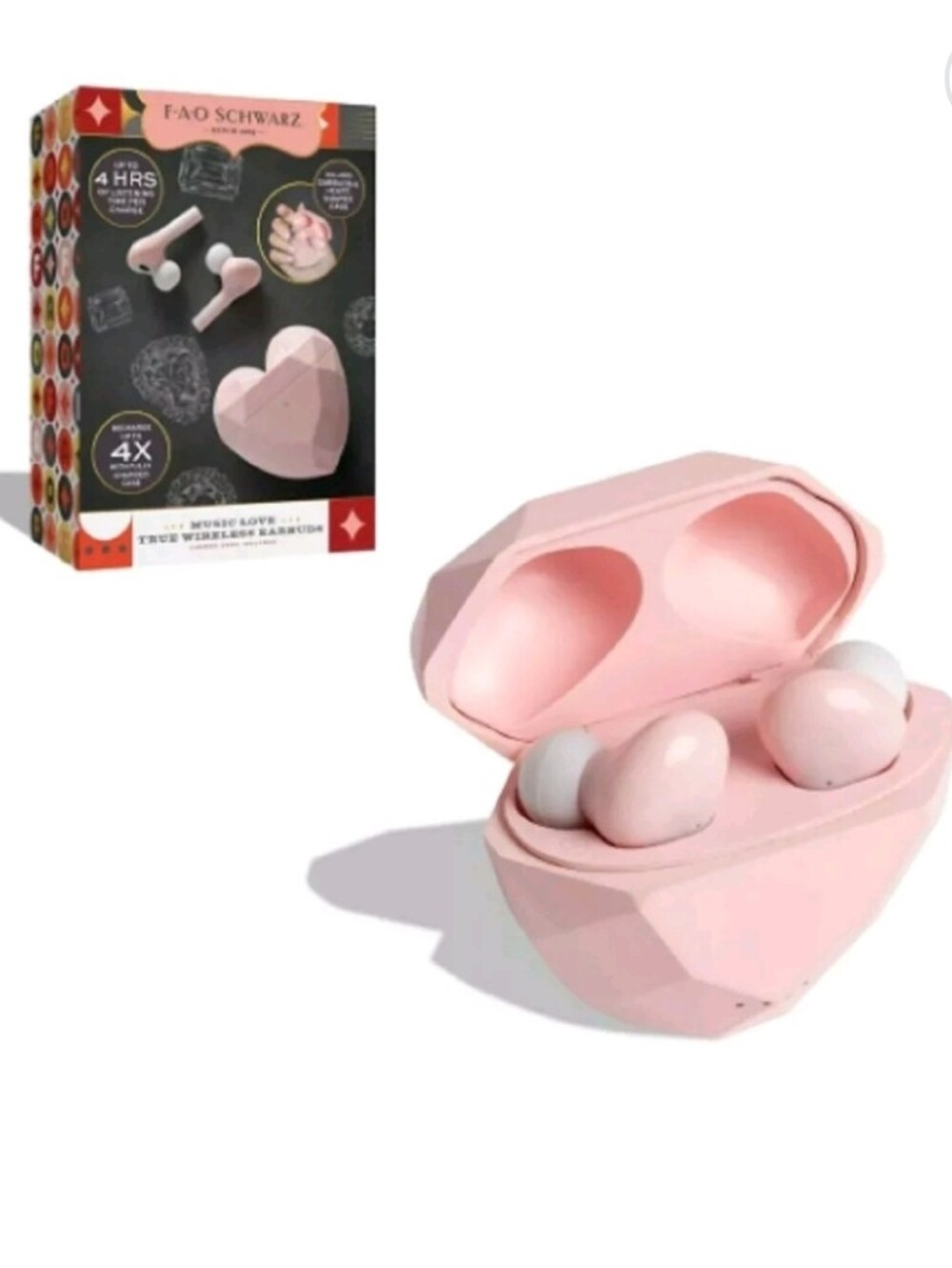 FAO SCHWARZ Music Love True Bluetooth Wireless Earbuds